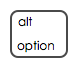 Option key