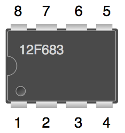 Pic12f683 in number