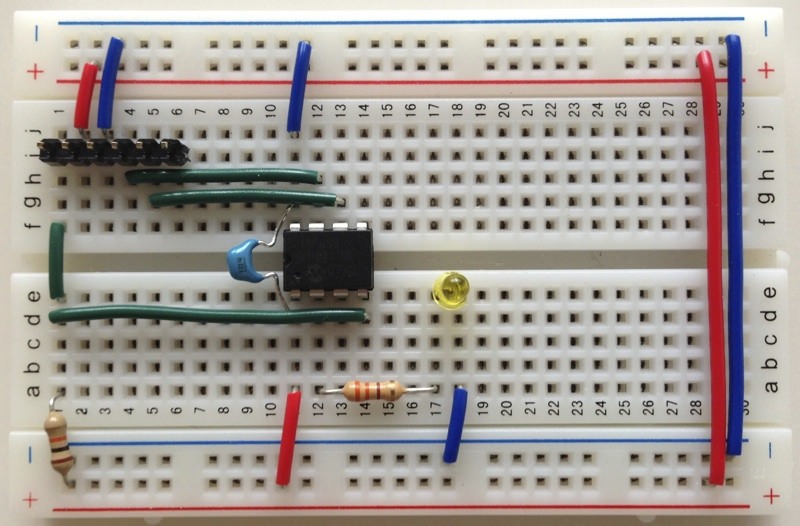 Breadboard completed