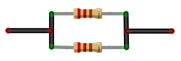 Resistor parallel